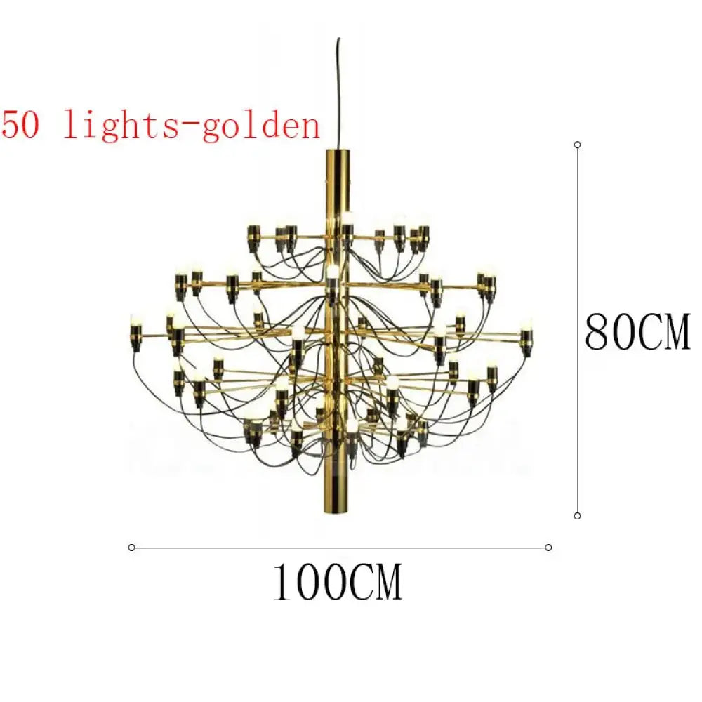 Vintage Creative LED Chandeliers - Candle Light Italian Design Pendant Lighting for Living, Dining Room, Hall Decor, and Suspensions - DecorGlobe