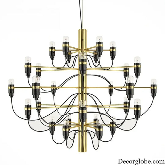Vintage Creative LED Chandeliers - Candle Light Italian Design Pendant Lighting for Living, Dining Room, Hall Decor, and Suspensions - DecorGlobe